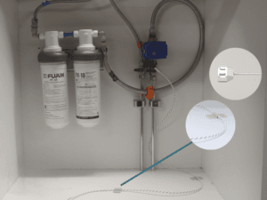 Placering av sensorer för läckskydd